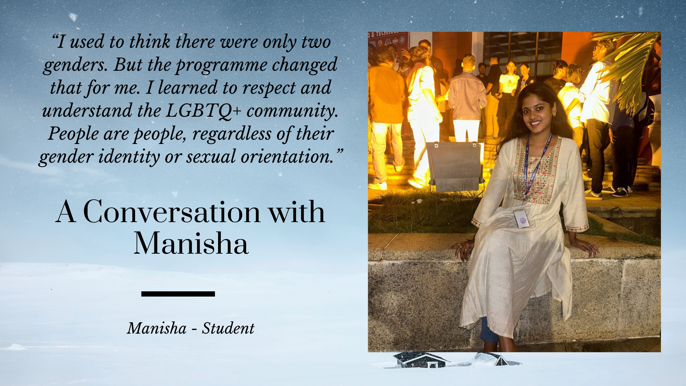 A Conversation with Manisha