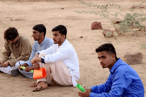 Participants during their reflection time at Majlis